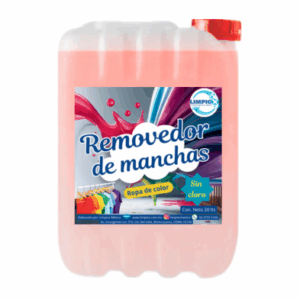 Removedor de manchas para ropa de color / sin cloro
