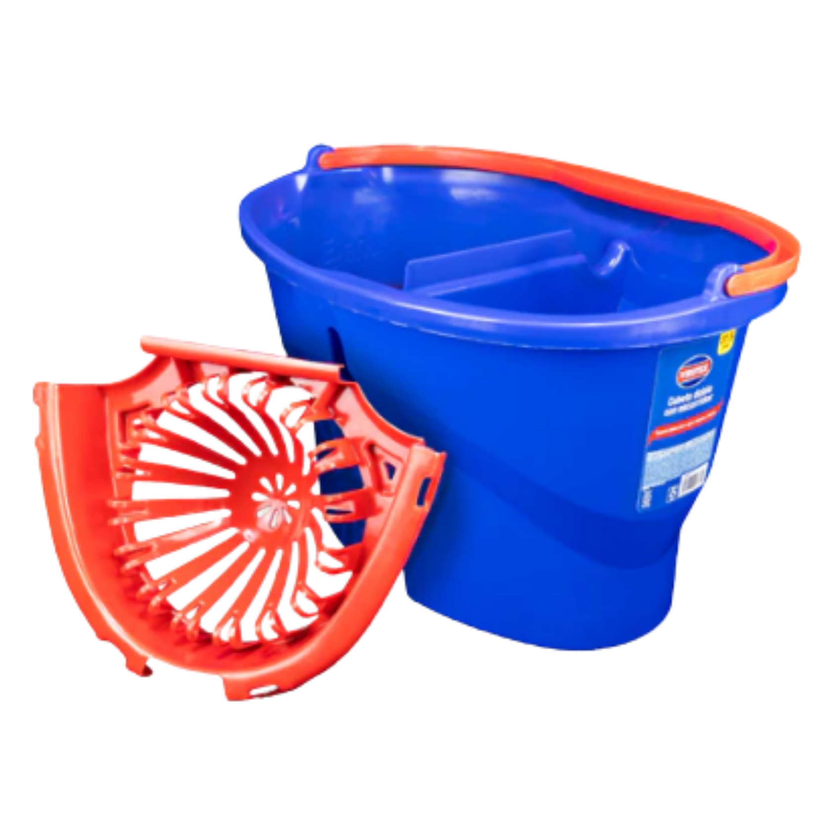 Cubeta Doble con Exprimidor 27.5 Lt Virutex
