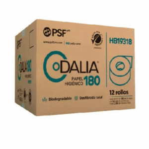 Papel higiénico Dalia 180 mts 12 rollos
