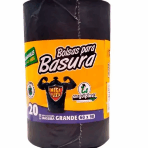 Bolsa negra para basura anguiplast 60x90 cm