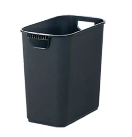 Bote para basura rectangular jumbo de 26 lt sin tapa Sablón