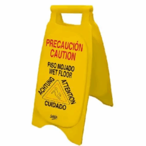 Caballete "Piso mojado"