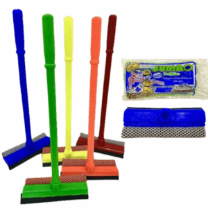 Jalador Limpia Vidrios Jumbo Manual Con Jalador Y Esponja