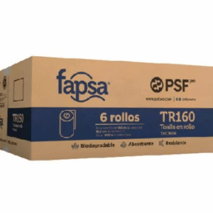 Toalla en rollo Fapsa 6 rollos de 160 mts